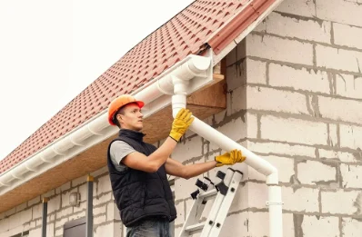 Pose et remplacement de gouttières à Printzheim